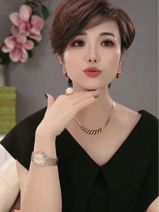 铜合金合成锆石耳饰 高级感复古耳钉女精致优雅耳饰小众气质耳环#热门#热门音乐🔥
