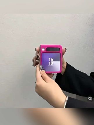高级玫红肤感丝巾腕带适用华为purax手机壳ins新款折叠屏novaflip#龙行龘运 #女荣什么意思 #天下为公 #无可避免