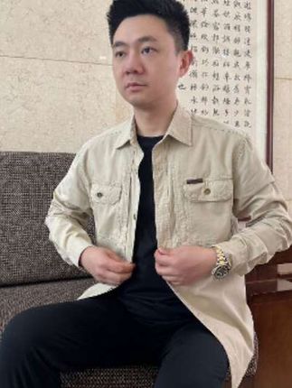 吉克金迪2025年秋季新款隐藏双侧大口袋纯棉衬衫外套重工重磅2132#大口袋衬衫#春秋款衬衫#纯棉衬衫外套#男装品牌#男土穿搭