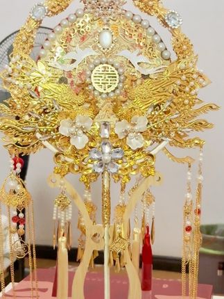 讲真的 等闺蜜结婚给她做绝美团扇好吗#新婚礼物diy #新婚礼物闺蜜#备婚日记 #团扇 #手工diy