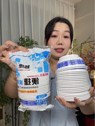 #一次性餐具 #一次性青花碗 #一次性碗 #质量杠杠滴 #超便宜超划算