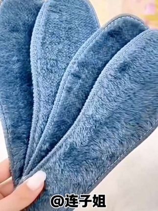 【10双加厚款】 香薰保暖鞋垫冬季加绒加厚鞋垫男女棉鞋垫舒适鞋垫#鞋垫 #保暖 #保暖又好看 #鞋垫推荐