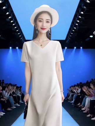 #暑假出游穿搭 #优雅气质 #连衣裙 #减龄穿搭 #时尚穿搭