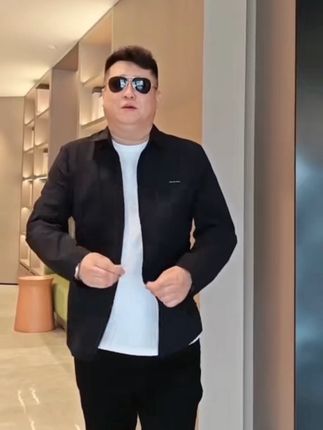 #品质男装 #高端男装 #大码休闲外套#春秋外套 #男装穿搭