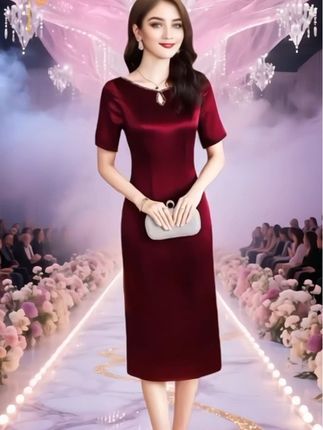 #喜婆婆喜妈妈婚宴装 #高档大气上档次 #时尚女装 #气质穿搭 #谁穿谁好看