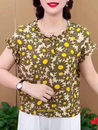 #新款妈妈衫 #时尚爆款小衫 #好物推荐