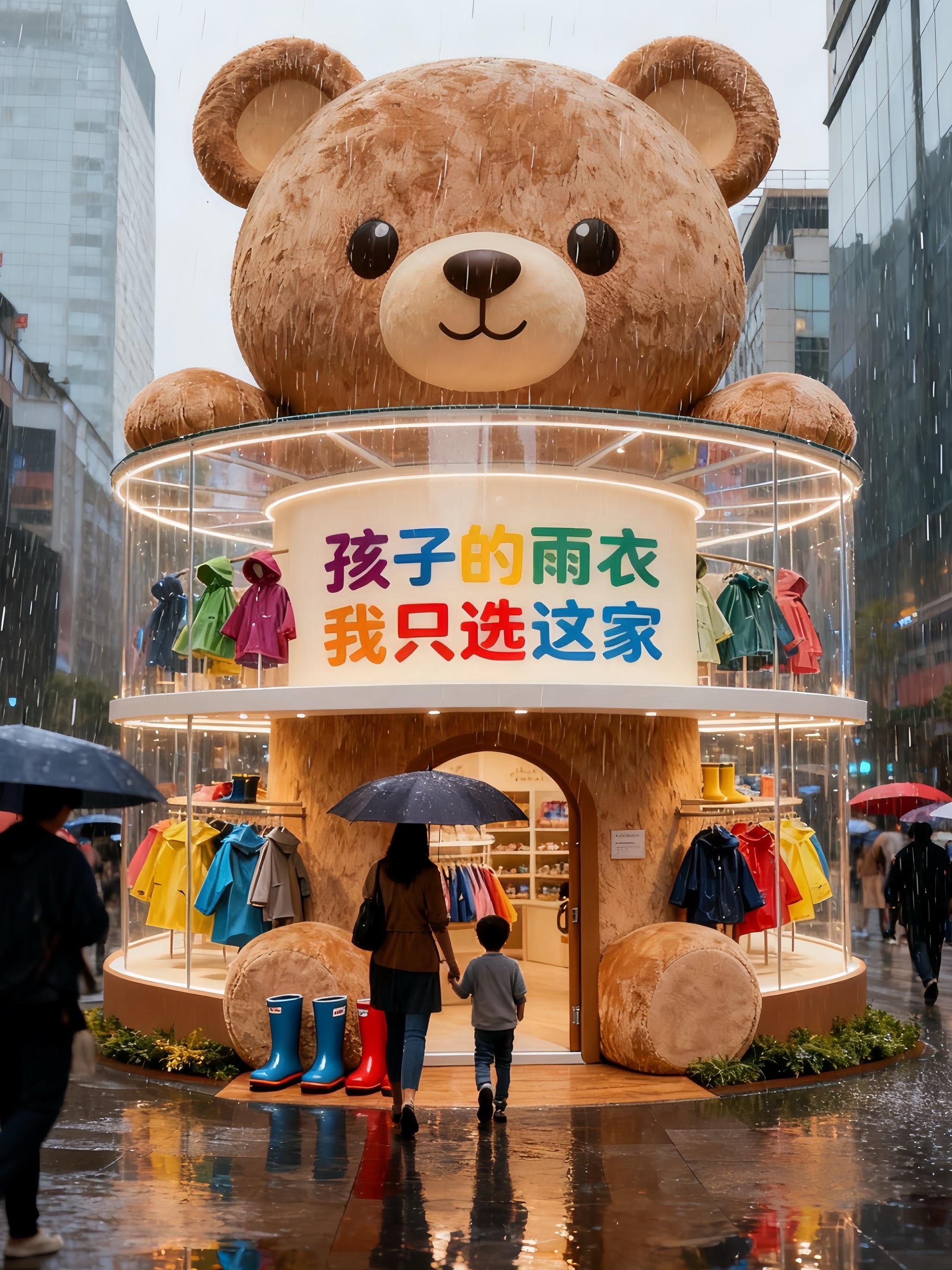 专门为孩子设计的一款雨衣#开学必备 #儿童雨衣 #雨天☔ #妈妈的爱