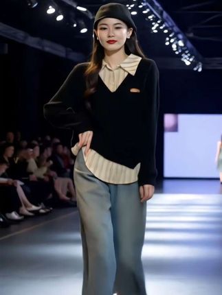 #早秋穿搭公式来了#早秋不费 力显贵穿搭#微胖女生怎么穿出早秋氛围感 #高个子女生的早秋穿搭