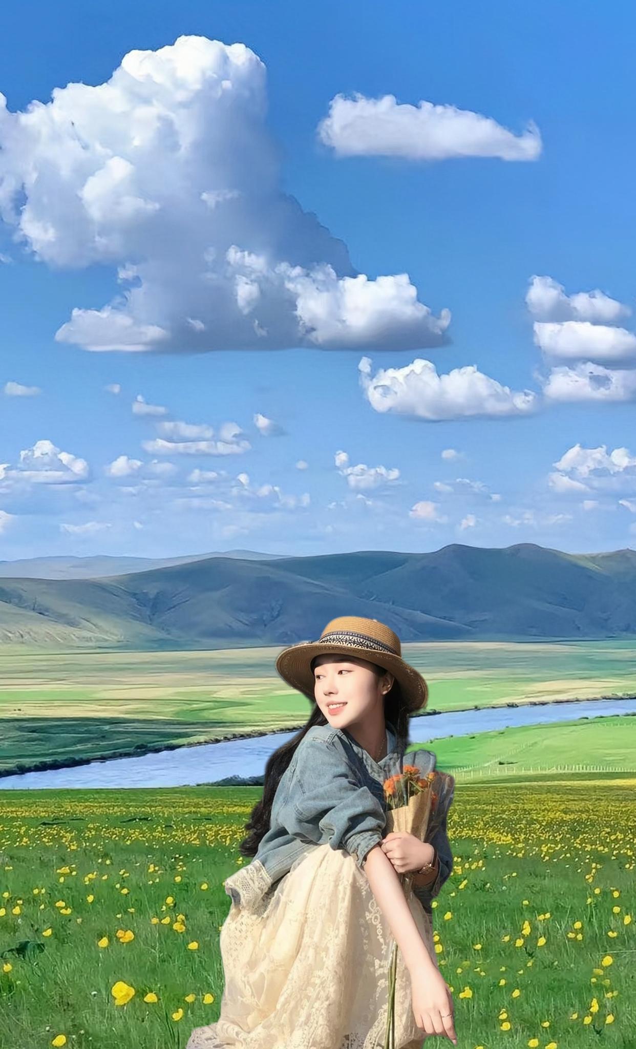 韩系氛围美学|牛仔蕾丝两件套。姐妹们,秋天的第一套氛围感穿搭来咯!2025新款韩系牛仔外套搭配蕾丝半身裙,谁穿谁是韩剧女主!#出游穿搭 #治愈系风景 #旅行穿搭 #草原美景 #上热搜
