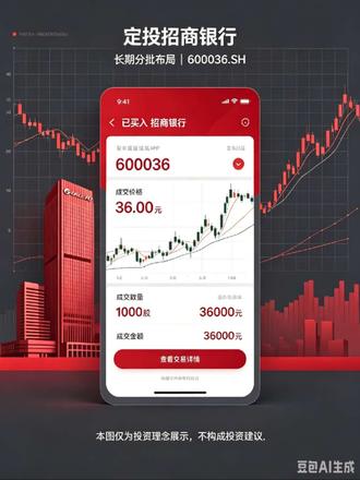 招商银行:定投20年与单笔投资对比 #同城热点 #招商银行 #定投 #理财