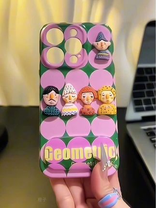卡通小人偶支架适用苹果16手机壳iPhone15小米14vivoppo华为p70套#潮牌手机壳 #防摔手机壳 #手机壳高级网红 #创意手机壳 #手机壳 @✨ **手机壳野生代言人✨