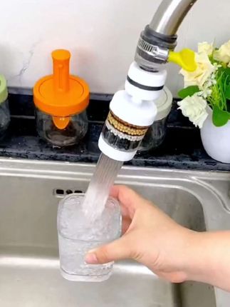 你们知道吗?家里用的自来水远没有看上去那么干净,时间久了就会有很多沉淀物,所以建议大家给水龙头装上一个这样的过滤器,它能有效过滤水里的各种杂质,这样喝水就更健康了#厨房好物 #居家好物 #好物分享 #实用好物 #生活好帮手