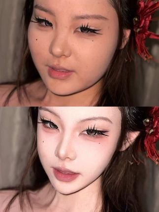 p成这样算有网感吗 #妆面记录 #p图 #p视频 #爆改
