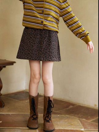 当小甜心遇上小豹纹,是意想不到的萌酷感! #女童早秋衣服 #女童穿搭 #儿童穿搭 #小众童装大推荐 #童装秋款上新
