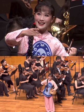 万莉-《清粼粼的水来蓝莹莹的天》 非常感谢导演组的信任与支持,让我参加第二届长江音乐周的这场优秀经典民族歌剧片段音乐会。我在音乐会中演唱的是《小二黑结婚》的选段《清粼粼的水来蓝莹莹的天》。这个片段表达了少女小芹纯真羞涩、期盼恋人的细腻心境,既有对爱情的向往,又带着几分青春的忐忑。 演唱经典歌剧,于我而言首先是以敬畏之心向传统致敬、向经典学习。每一次演绎,都是对角色更深一层的理解和靠近。我也非常感谢各位朋友和专家对我的指点,你们是我不断进步的动力。谢谢大家!