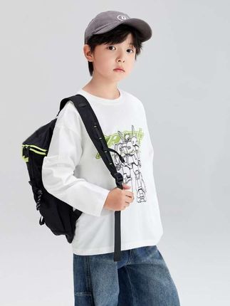 惊艳到我了,这价格买到这么舒服的打底衫真的很值!#纯棉t恤 #纯棉打底衫#男童穿搭#潮童穿搭 #秋季新款 @左西官方旗舰店