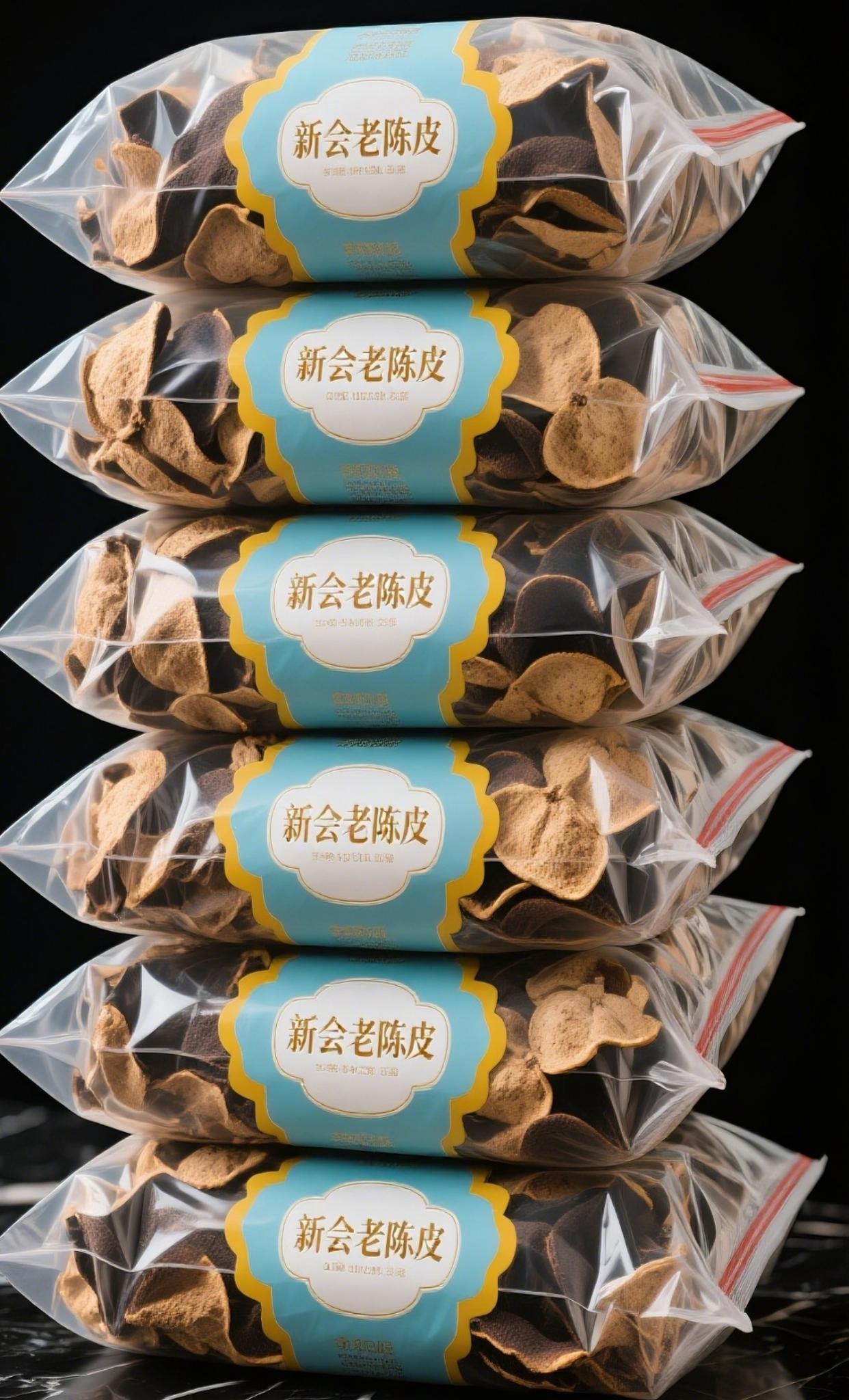 #陈皮 家人们,新会老陈皮来啦,它是经过多年的酝酿自然陈化,无烘干无熏染,每一片都是纹理清晰,油包饱满,一打开就能闻到浓浓的果香,用它来泡水,营养又美味#老陈皮#新会陈皮
