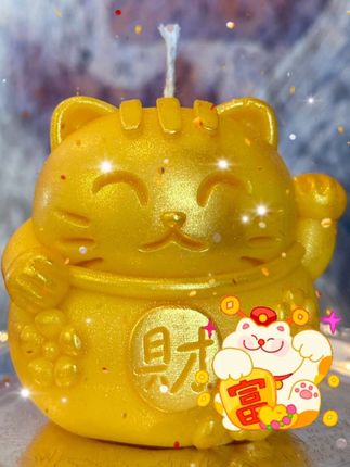为你做了超大的招财猫~💰