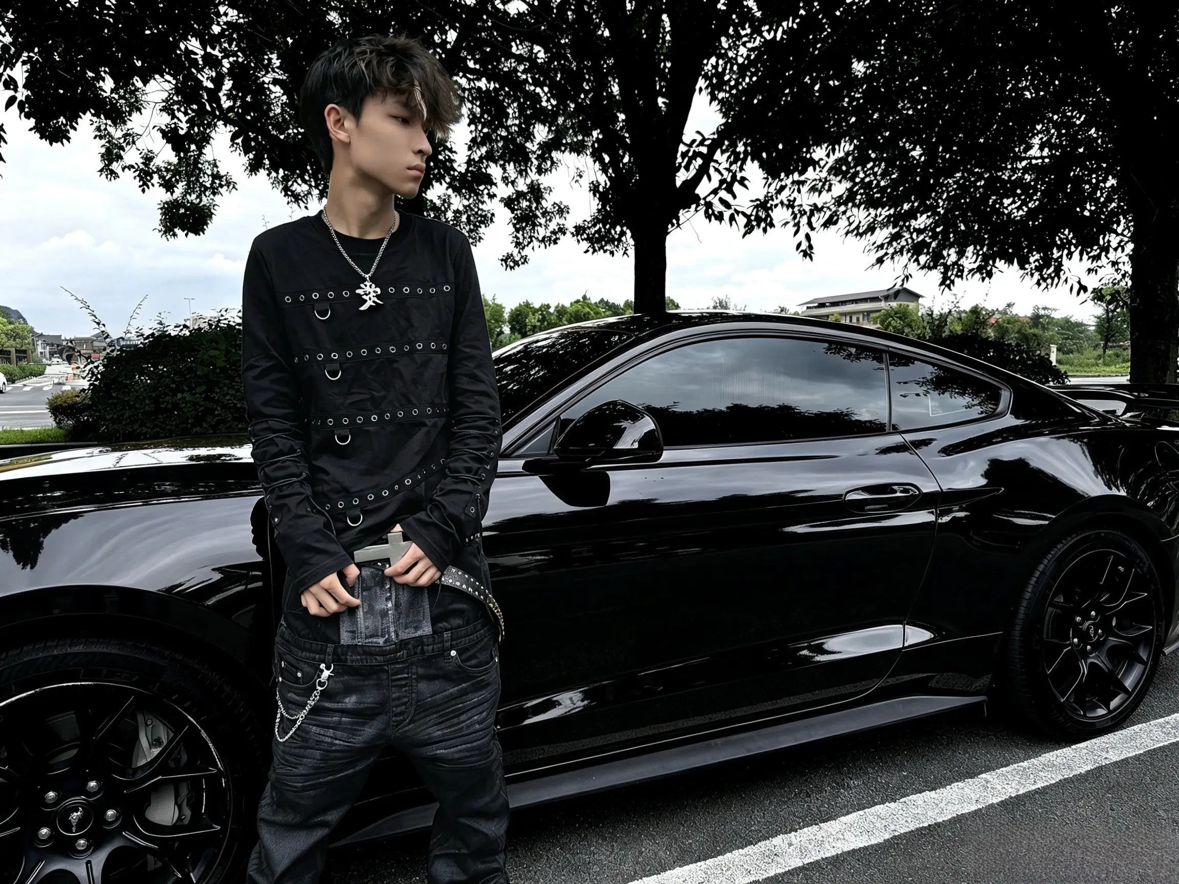 Freakoded freaked.#穿搭#ootd穿搭 #热点 #黑色系穿搭 - 抖音