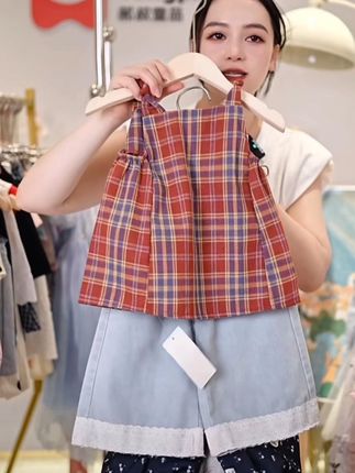 #高品质童装 #韩系穿搭#吊带背心 #生女儿就要这样穿 #夏季穿搭