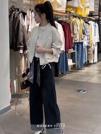 #通勤穿搭如何摆脱土气感 #时尚洋气两件套 #谁穿谁好看系列 #早秋显身材评价上衣合集 #小个子穿搭