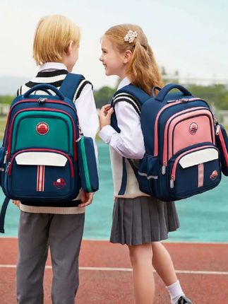 巴布豆减负护脊书包 #款式多种可选#男女生同款#容量大#开学必备#送笔袋,送书皮,送补习袋