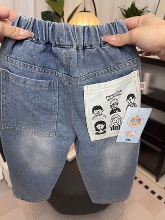 #牛仔裤 #高品质童装 #百搭神裤 #春秋新款 #百搭裤子