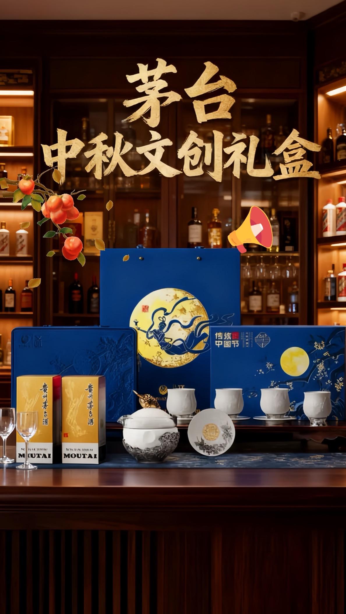 茅台中秋文创礼盒。浮雕礼盒一打开,53度的酱香混着陈香先扑面而来,200ml小瓶里的酒液微黄透亮,酒花绵密挂杯厚重,光看着就满是仪式感。 隔夜再闻空杯,酱香依旧清晰不散,这就是“12987”古法酿出的底气。配着月饼举杯时,才懂什么叫“月圆酒醇人团圆”!#茅台 #中秋礼盒 #送礼佳品 #中秋快乐 #高端品质