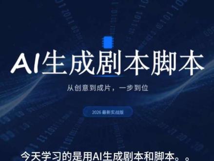 今日学习如何让Ai生成剧本和脚本,Day 2
#Ai #Ai漫剧 #自学Ai