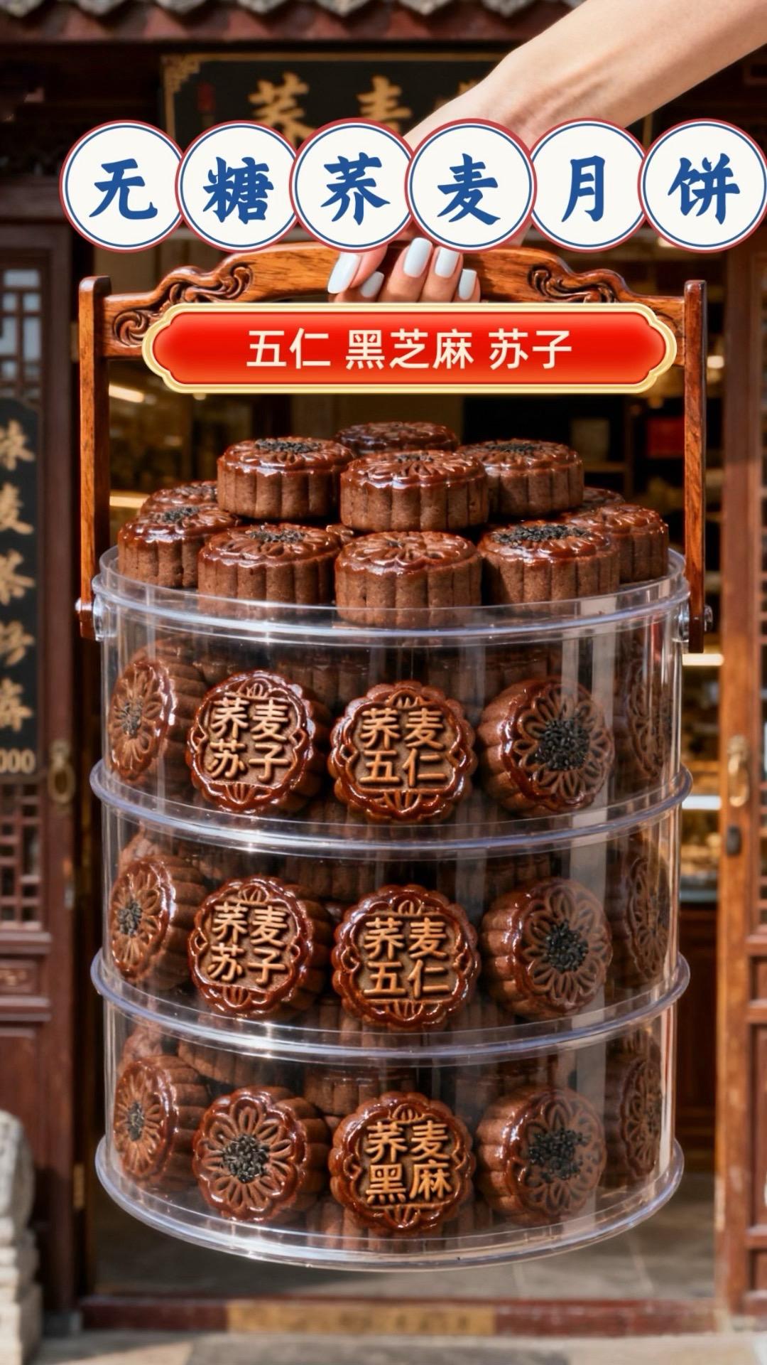 #月饼 #荞麦月饼 #中秋月饼 #好吃到停不下来 #控糖 @抖加🔥上热门🔥dou+🔥热点宝