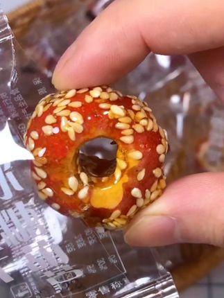 冻干冰糖葫芦 脆脆的口感 保留了山楂原有的味道 妈呀太好吃了#冻干冰糖葫芦#冻干山楂