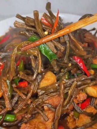 #农家干豆角#美味下饭菜 #下饭神器 #干豆角的家常做法 #家常菜