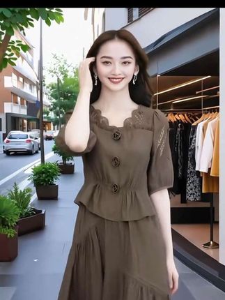 假两件连衣裙洋气妈妈裙子#夏季穿搭 #气质穿搭 #连衣裙 #连衣裙穿搭 #减龄穿搭