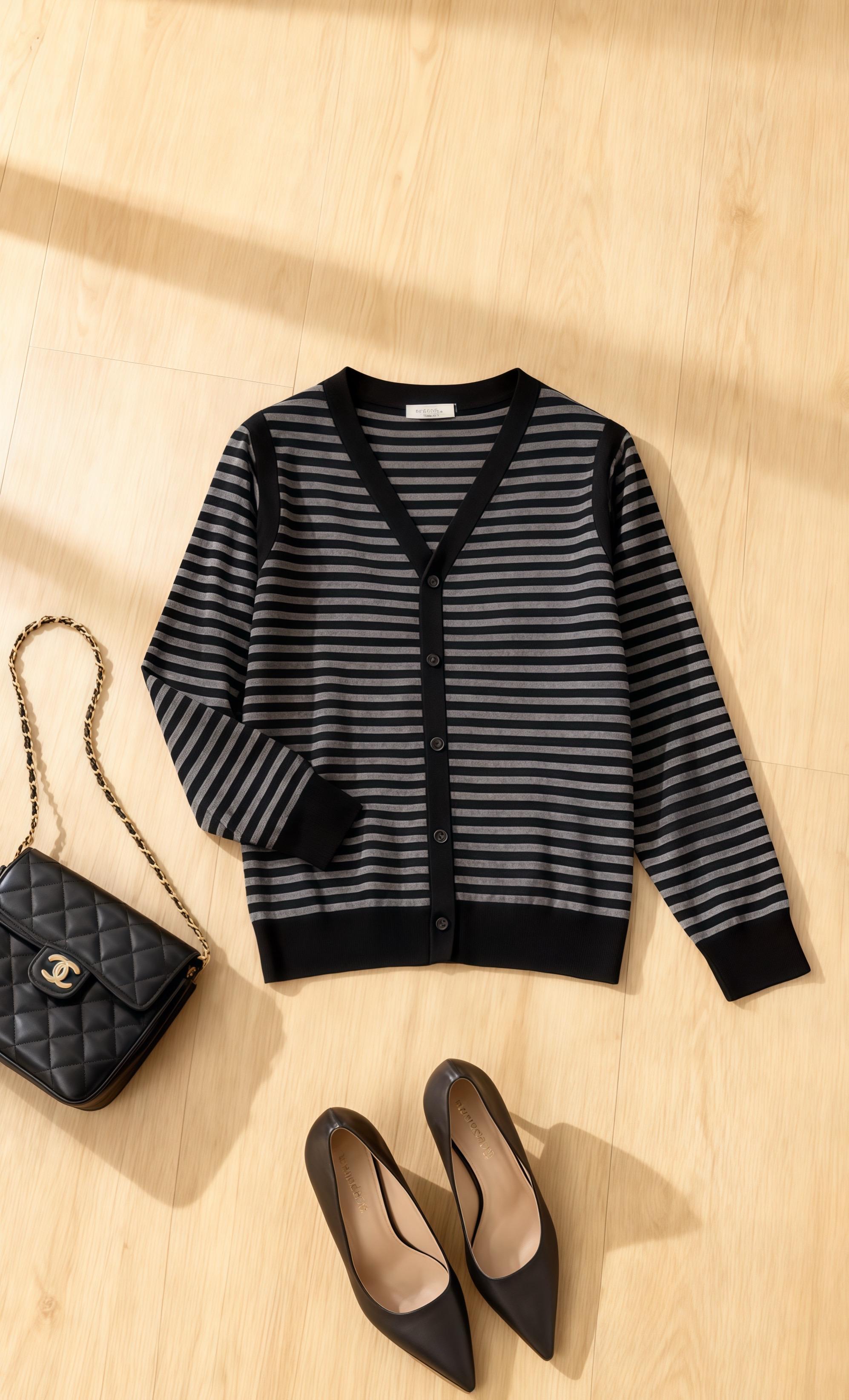 #高级感穿搭 #长袖打底衫 #遮肉显瘦穿搭 #气质穿搭 #条纹t恤 @DOU+上热门 @抖音小助手