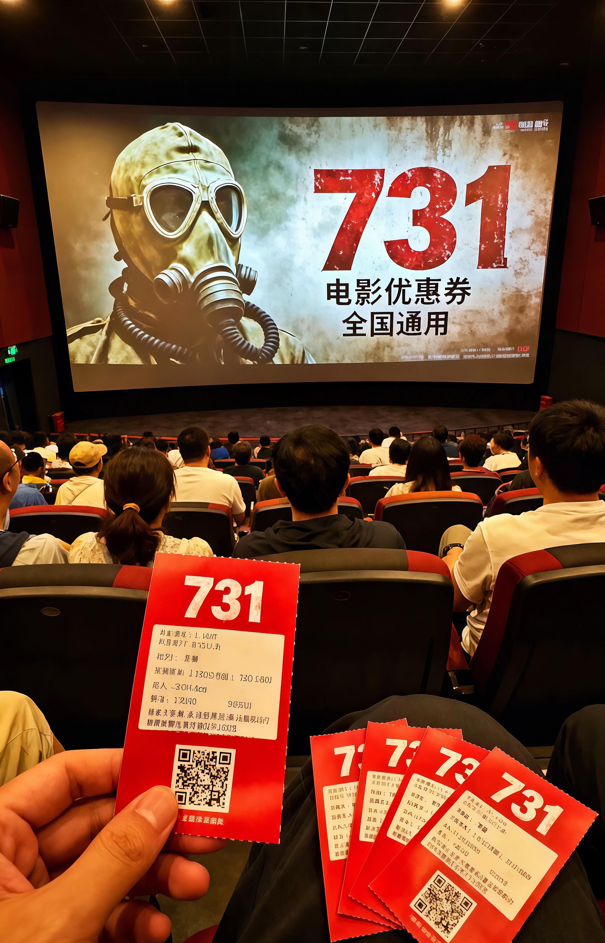 #电影731定档#电影热烈上映 #勿忘国耻吾辈自强 #铭记历史吾辈自强 #电影🎬