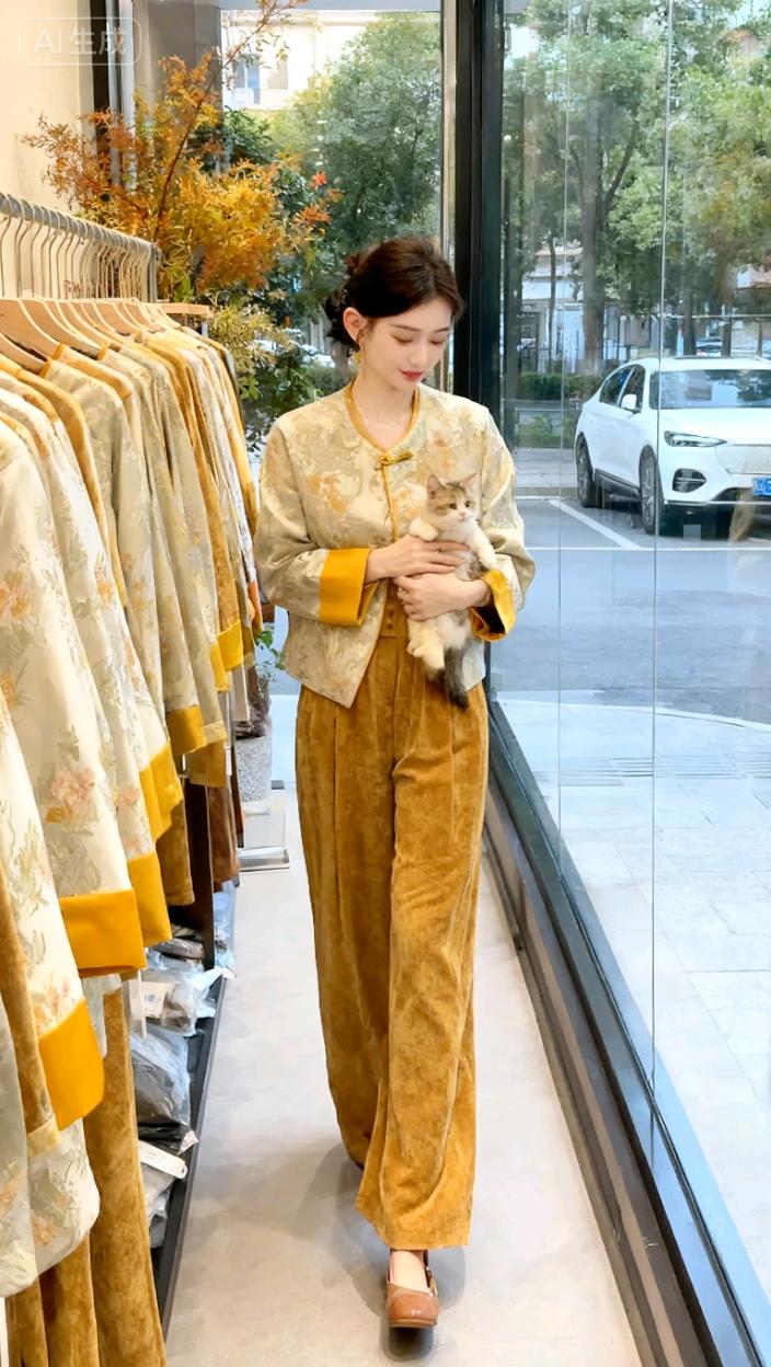 #美女视频美化 #晒晒我的秋日穿搭 #早秋各式各样的平价上衣分享 #秋季彩色系穿搭测评 #解锁秋季一周色彩灵感穿搭