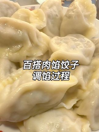 这么调饺子馅鲜嫩多汁,搭配什么蔬菜都好吃,分享给你#美食 #饺子 #饺子馅怎么调