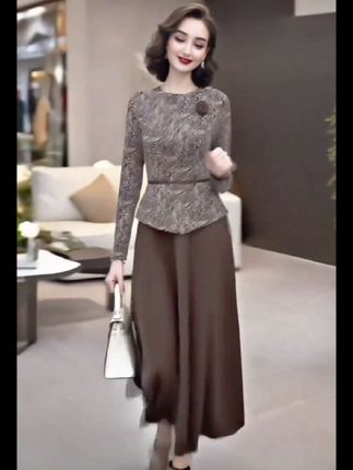 #两件套裙 #优雅气质 #穿出自信穿出美丽 #穿出女人味