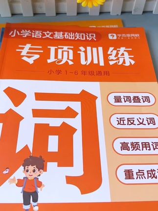 字、词、句是小学语文的基础,准备学而思的这套字词句专项训练,每天读一读记一记,打好语文基础#小学语文 #高效学习 #字词