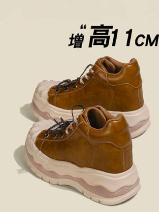 #复古厚底鞋#时尚休闲鞋#潮款#百搭鞋子