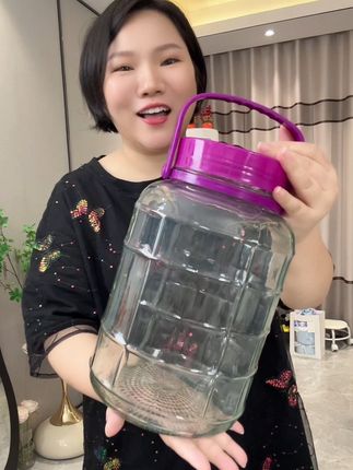 泡酒玻璃瓶专用酒瓶空瓶子大容量泡菜坛子家用腌菜酿酒罐子密封罐#实用好物 #泡酒瓶 #超划算超便宜抖音好物推荐