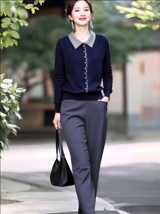 #优雅气质 #春秋新款 #穿出自信穿出美丽 #百搭上衣 #谁穿谁好看