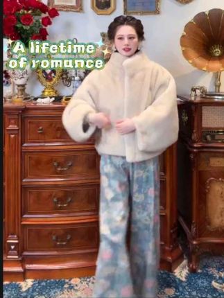 🎀非常保暖!#今天穿什么 #vlog时尚 #美式复古 #穿搭 #法式浪漫