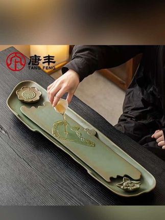 唐丰2025新款茶盘家用日式办公室长方形高档功夫茶托盘干泡台茶盘#干泡茶盘#茶生活 #喝茶 #强烈推荐 #茶具