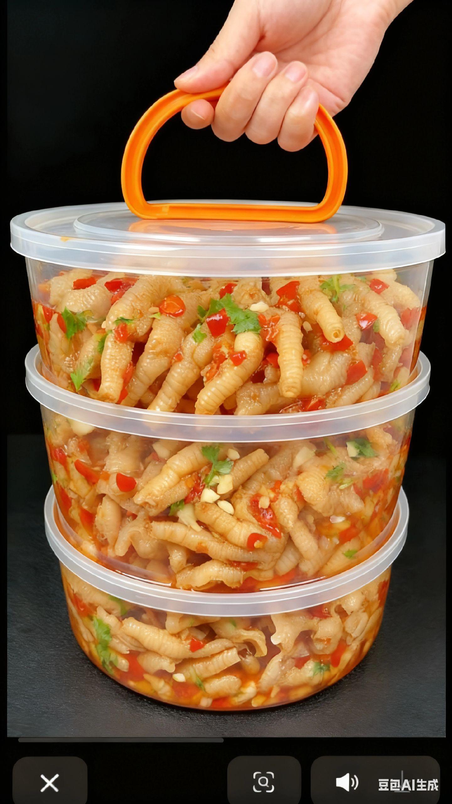 无骨鸡爪,一口爱上的美味零食 家人们:谁懂啊!最近挖到一款宝藏无骨鸡爪。酸辣过瘾,Q弹脆爽。人工去骨,干净又完整。吃着超满足。追剧、聚会、野餐带上它,轻松炫到停不下来。#无骨鸡爪#美食