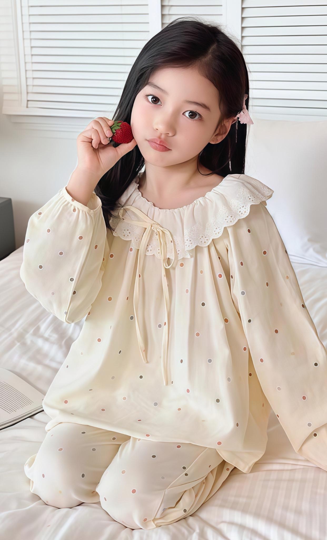 #生女儿就要这样穿 #高品质童装 #甜美穿搭 #萌娃穿搭 #女童家居服
