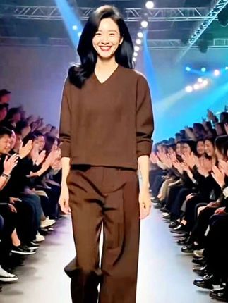 美德拉穿搭高级感时尚套装女早秋V领长袖上衣半身裙长裙两件套装#高级感穿搭 #优雅气质 #每日分享 #时尚穿搭分享