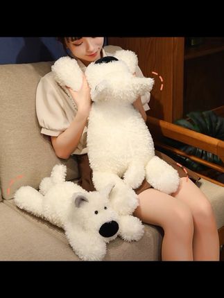 可爱西高地小狗毛绒玩具狗狗玩偶抱枕公仔方巾狗靠垫女孩生日礼物#可爱毛绒玩具 #狗狗玩偶 #公仔玩偶玩具 #抱枕 #靠垫抱枕
