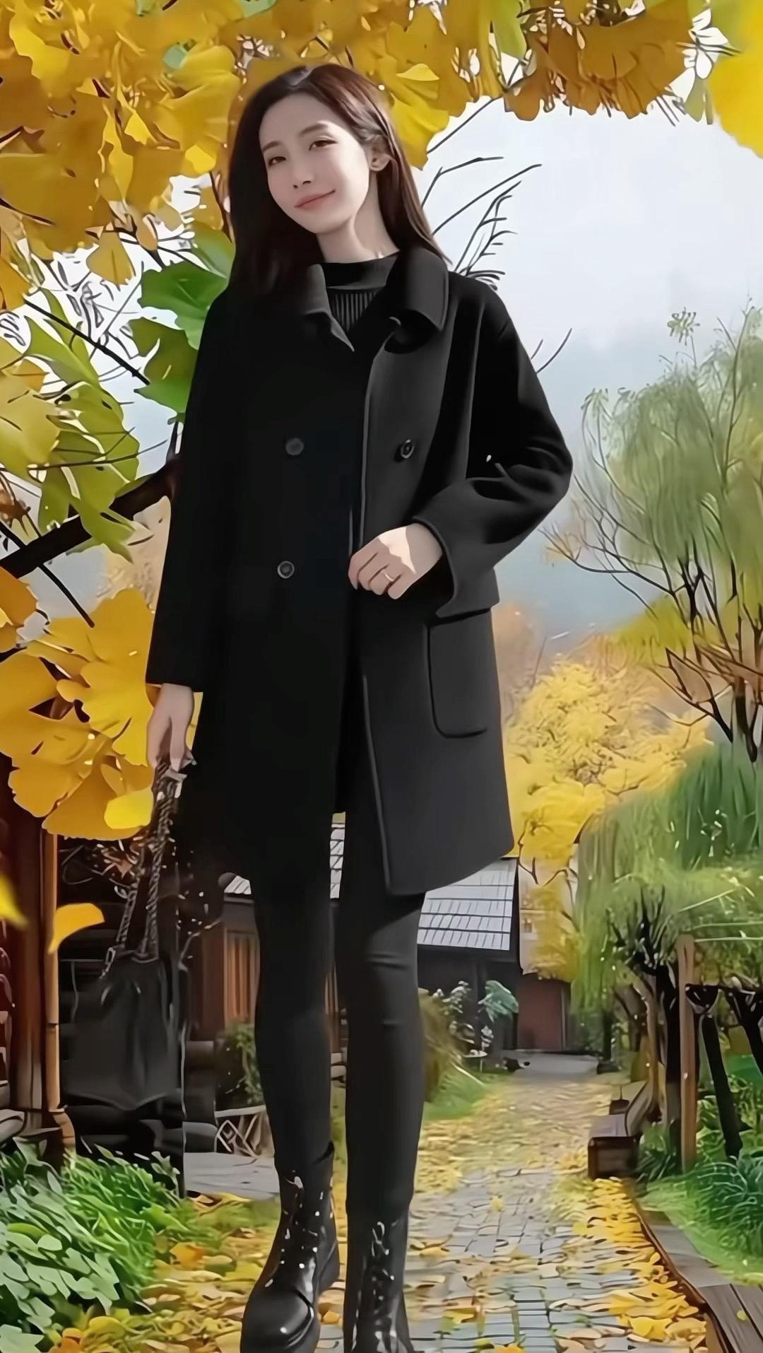 #毛呢外套#外套穿搭 #户外出游 #高端大气 #dou上热门