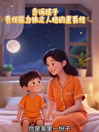 告诉孩子责任能力独立人格的重要性#亲子教育 #育儿知识分享 #满分父母修炼计划 #科普童书 #趣味阅读